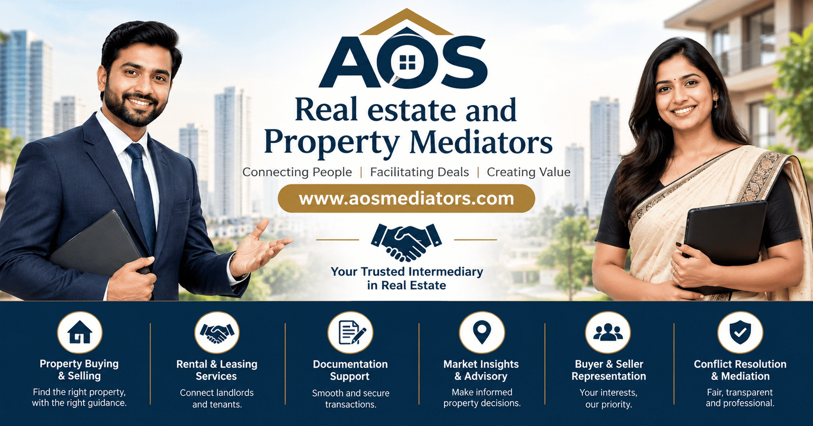 AOS Real Estate and Property Intermediary and Mediators.